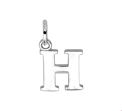 Hanger Letter Zilver Gerhodineerd