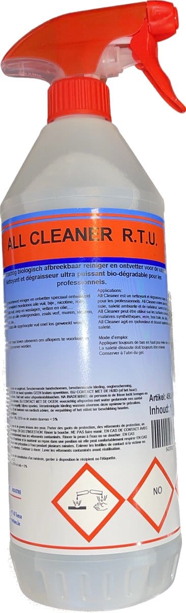 Dry - Products - All Cleaner - Biologisch afbreekbare allesreiniger - 1Lt