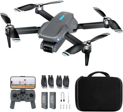 Thuys – Drones Met Camera Voor Volwassenen – 27cm x 29cm x 6cm – Zwart