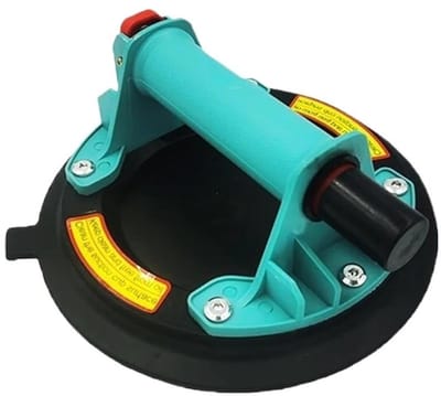 Vacuümzuignap - Zuignap Lifter - Tegels Verplaatsen - 8 Inch Ontwerp - 220 Kg Draagvermogen - Groen
