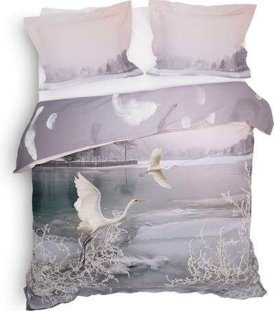 Heckett & Lane Wes Dekbedovertrek - Lits-jumeaux - 240x200/220 cm - Light Pink