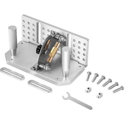 VEVOR Bandschuurmachine Slijper, Aluminiumlegering Verstelbaar 85°-115° met 2 Handgrepen, Messenslijper, Compatibel met Bandschuurmachines, Bankslijpers, Slijpers, Bandschuurmachines