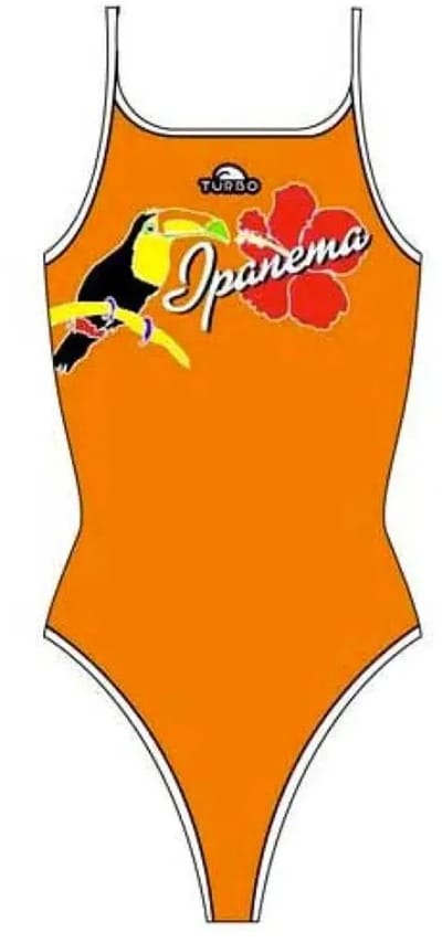 Turbo New Ipannema Zwemkleding Oranje S Vrouw