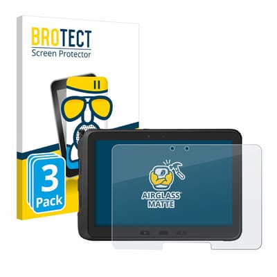 BROTECT - Screenprotector voor Samsung Galaxy Tab Active Pro - Folie Beschermfolie Beschermglas matte 3 Stuks