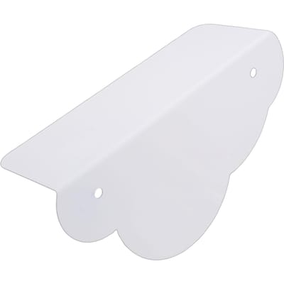 Zwevende   Plank Stevig IJzer Schattig Aan de Muur Gemonteerd Kleine Wanddisplay Plank voor Woonkamer Slaapkamer Hoek Wit white