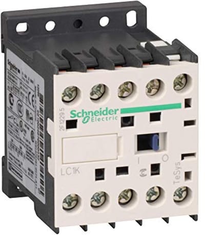 3-polige stroomschakelaar met 4kW en 9A, 400V AC, 24V AC - Ideaal voor huishoudelijk en industrieel gebruik