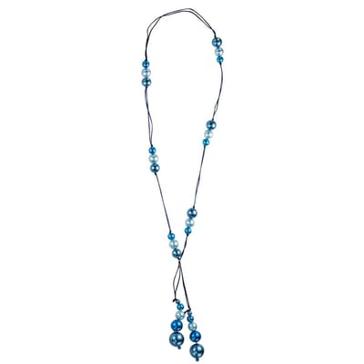 Behave - Lange ketting met parels in verschillende grootte - 88 cm - Elegante mode sieraden