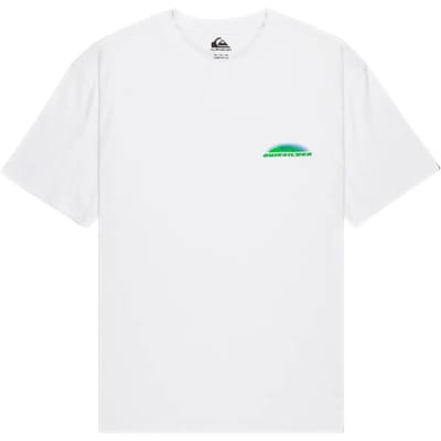 Quiksilver Ev Fade Spectrum T-shirt Met Korte Mouwen Wit 2XL Man