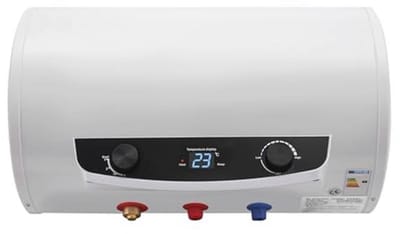 Elektrische boiler 35 liter - 2000 W warmwaterboiler met wandbevestiging en lekbescherming