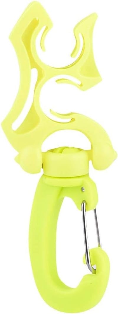 Roestvrijstalen Slangklem voor Duikuitrusting - Dubbele BCD Slanghouder en Regulator Bevestiging voor Snorkelen en Duiken
