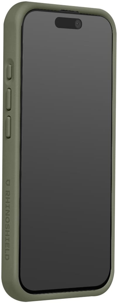 Rhinoshield, Hoesje Geschikt voor Apple iPhone 15 Plus Model SolidX Compatibel met Draadloos Opladen, Groen