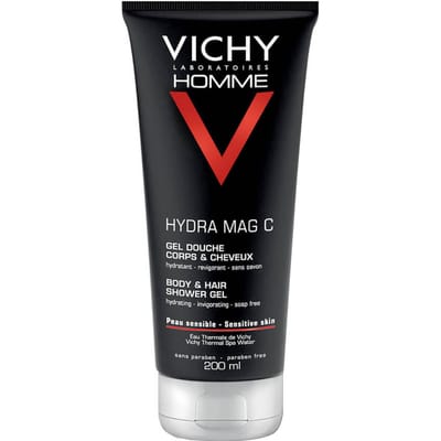 Vichy Homme Hydra Mag C Douchegel voor Lichaam en Haar 200ml