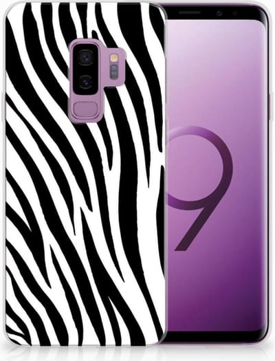 Samsung Galaxy S9 Plus TPU Hoesje Zebra
