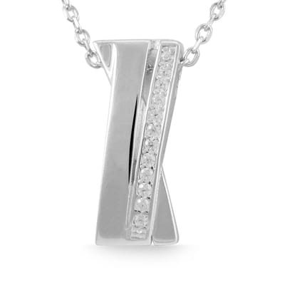 AKZENT Akzent dames hanger "Leoline" van 925 Sterlingzilver, gerhodineerd, duurzaam