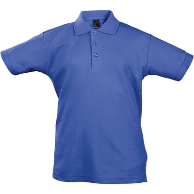 SOLS Kinder Unisex Zomer II Pique Polo Shirt (Koningsblauw)