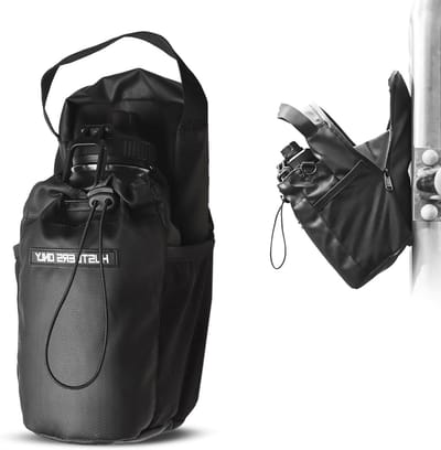 Magnetische Gymtas - Sporttas Sling - Hygiënisch Trainen - Magnetische Bevestiging - 3 Kilogram Capaciteit - Zwart