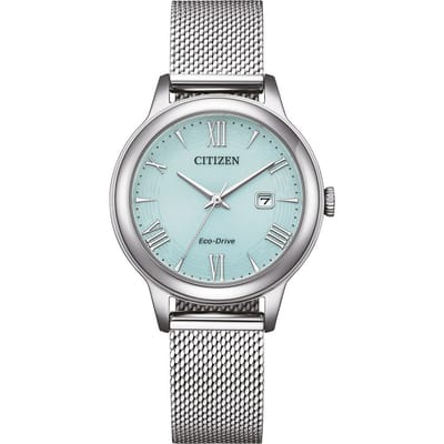 Citizen EW2621-75M Horloge - Staal - Zilverkleurig - Ø 30 mm