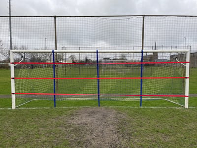 Taktisport Doelschiet set - Voetbaldoel - Gemakkelijk te gebruiken