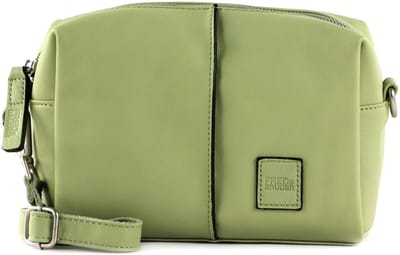 FREDsBRUDER Leren Schoudertas FB Bulky Crossbody Ice Green Lichtgroen