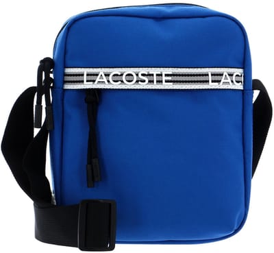 LACOSTE Cameratas Schoudertas Vertical Camera Bag Royaume Noir Blanc Blauw