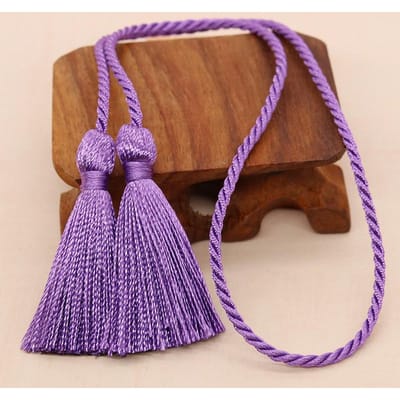 2-10 stuks 54 cm lang touw dubbele franje kwasten handgemaakte zijden bladwijzer kwast voor gordijn decoratie DIY knutsel naai benodigdheden 2Pcs