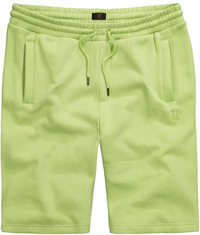 JP 1880 - Heren - Bermuda basic korte joggingbroek - Meigroen - Maat L