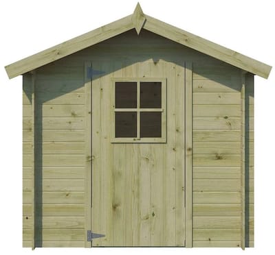 Woodlands Blokhut Luzern Groen Geïmpregneerd 205 x 205 cm