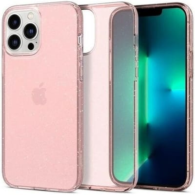 Spigen Liquid Crystal iPhone 13 Pro Hoesje Glitter Roze