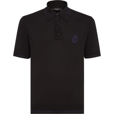 Pullover Polo-Nek Crest