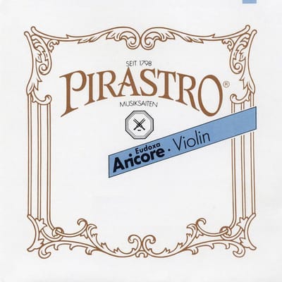 Pirastro P414241 violin string A-2 medium (13 1/2), synthetic, aluminum