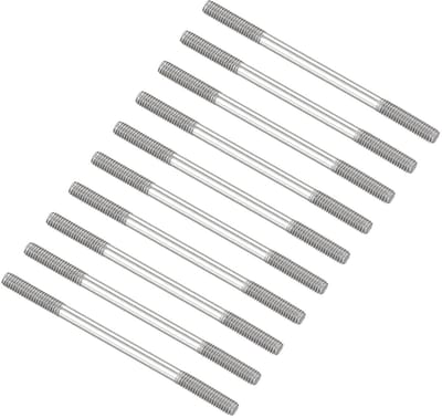 20 Stuks Dubbelzijdige Pen Schroef M4 70mm RVS Schroeven voor Huishoudelijk Gebruik en Klusprojecten