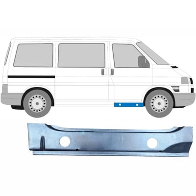 Reparatie dorpel voorste deuren voor Volkswagen Transporter T4 1990-2003