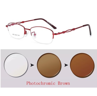 Fotochemische Brillen voor Mannen Vrouwen Myopie Brillen UV Bescherming Lichtgewicht Montuur Studenten Kortzichtigheid 0 tot 6 Myopia-5.50 white