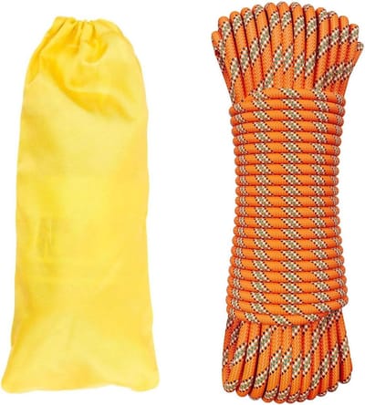 Polypropyleen Touw - Sterk PP-touw - Outdoor Activiteiten - UV-bestendig Drijvend - 10mm x 80m - Oranje