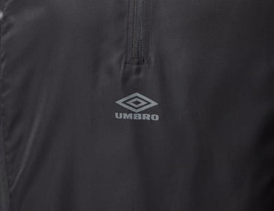Umbro Sports Culture Zip Off Sleeve Wind Jacket, zwart