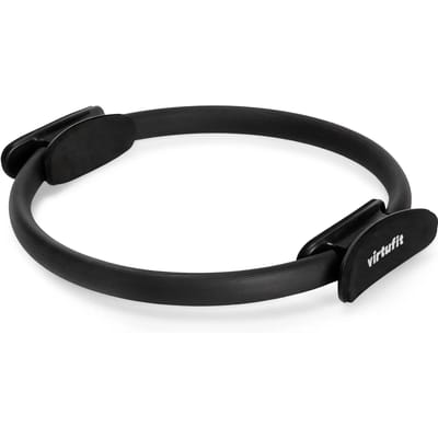 VirtuFit Pilates Ring - Yoga ring - Fitness Ring - Pilates Circle - Zwart - 35,5 cm