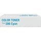 Ricoh type 206 toner cartridge cyaan (origineel)
