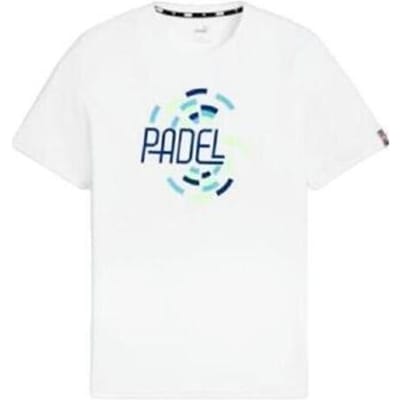 Puma Individual Graphic T-shirt Met Korte Mouwen Wit S
