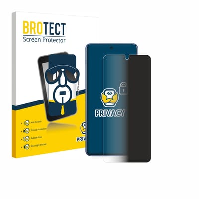 BROTECT - privacy screenprotector voor Vivo V50e - Folie Beschermfolie Blauwlichtfilter