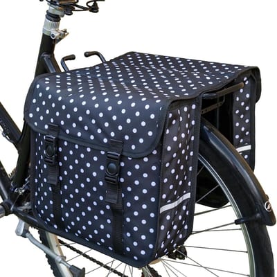 Dubbele Fietstas Klassiek Model - Waterdicht en Duurzaam voor Dames en Heren
