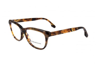Victoria Beckham VB2607 Striped gold havana 55/15/140 WOMAN Brilmonturen