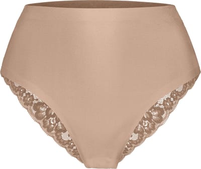 Ten Cate Secrets high waist brazilian met kant walnut voor Dames | Maat M