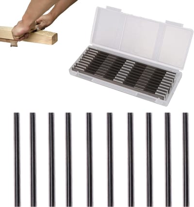 Ynkkvre - schaafmessen - omkeerbare messen 82mm - elektrische schaafbladen 82x5.5x1.2mm - houtbewerkingsgereedschap onderdelen - 10 stuks