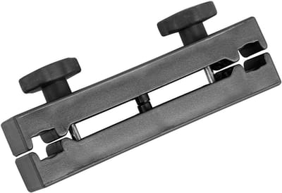 Kinderwagen Verbinding - Dubbele Kinderwagen - Twee Kinderwagens Koppelen - Verstelbare Klemmen - 26.6 x 17.4 x 26 cm - Zwart