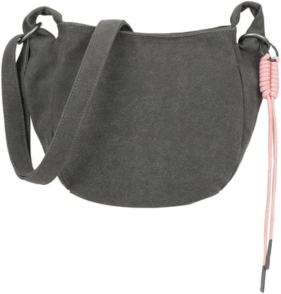Fritzi aus Preußen schoudertas Sue02 Suede Jacky Crossbody Soft Espresso donkerbruin