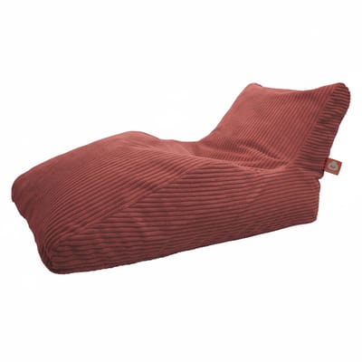 Whoober Bali XL – Lounge XL Zitzak – Terracotta dik ribfluweel – Comfortabel & Duurzaam