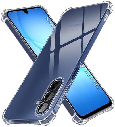 Hoesje voor Samsung Galaxy A18 5G A186 / A18 4G A185 / F17 / M17 / A17 4G A175, Techsuit, Schokbestendig Transparant