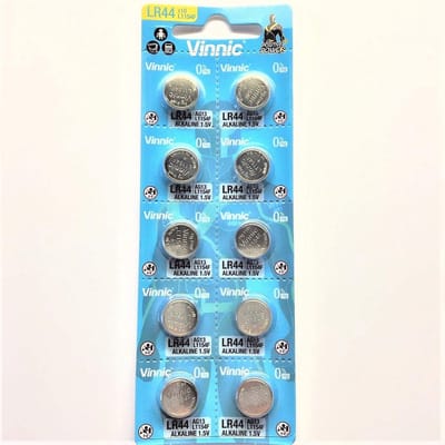 10 x LR44 Alkaline Horloge Batterij - Voor Camera's, Rekenmachines en Speelgoed
