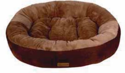 Topmast Comfort Donut - Supersoft Hondenmand - Bruin - 92 x 73 x 19 cm