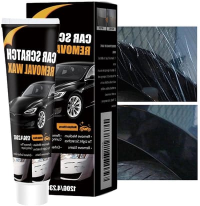 Polijstpasta - Lak reparatie - Auto onderhoud - Beschermende barrière - 120 g - Wit